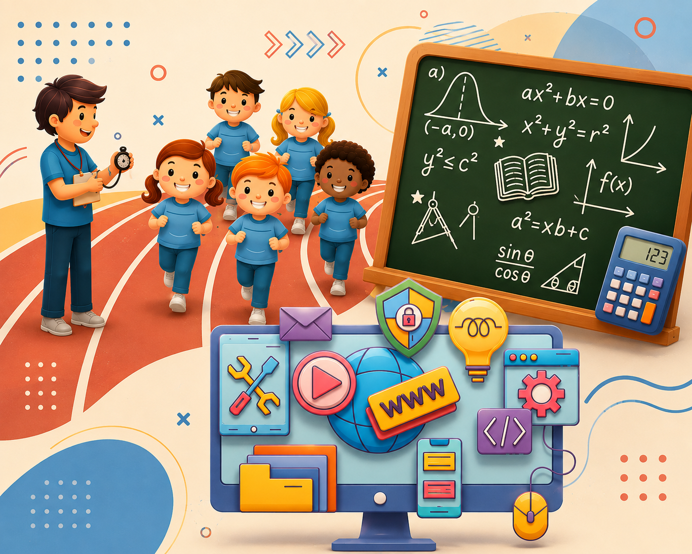 Ilustración proyecto MathMotion